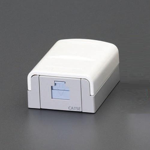 Modular Jack for LAN (Category 6/Single Port)  45×60×26.7mm