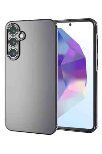 ELECOM Galaxy A55 5G SC-53E Case Cover Soft Case TPU Shockproof Impact Absorption Metallic Design Camera Lens Protection Metallic Black PM-G243UCTMKBK