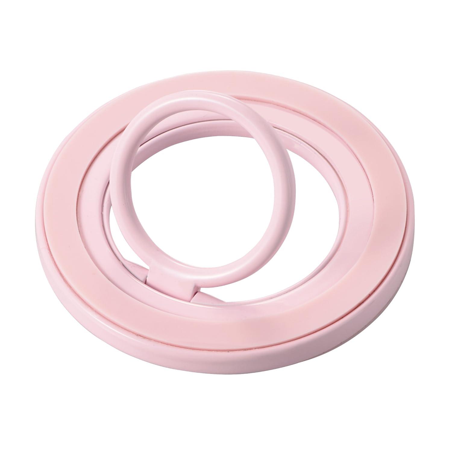 ELECOM Smartphone Ring Magnet Magsafe Smartphone Stand Load Capacity: 800g Fall Prevention Cute Pink P-STRMK360PN