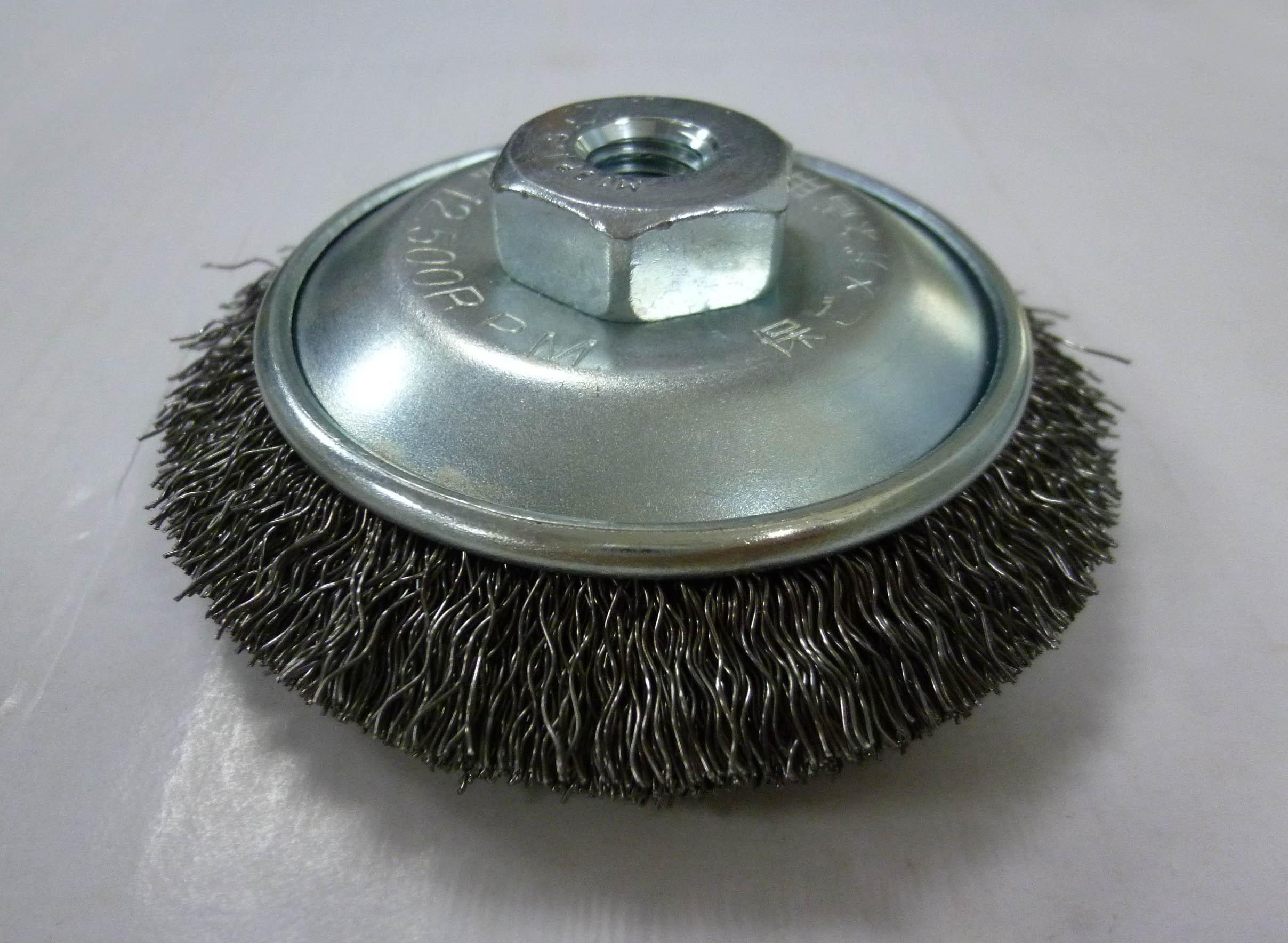 85mm/M10 Wire Brush (Beveled Type/Stainless Steel)