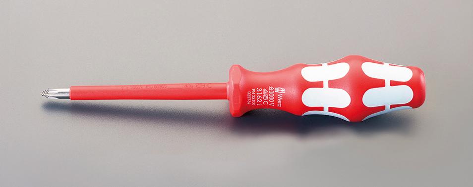 #1x80mm[+] Screwdriver (Insulated/Stainless Steel)  (+)#1