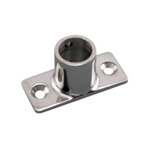 25mm Pipe Angle Base (Stainless Steel) 35×80