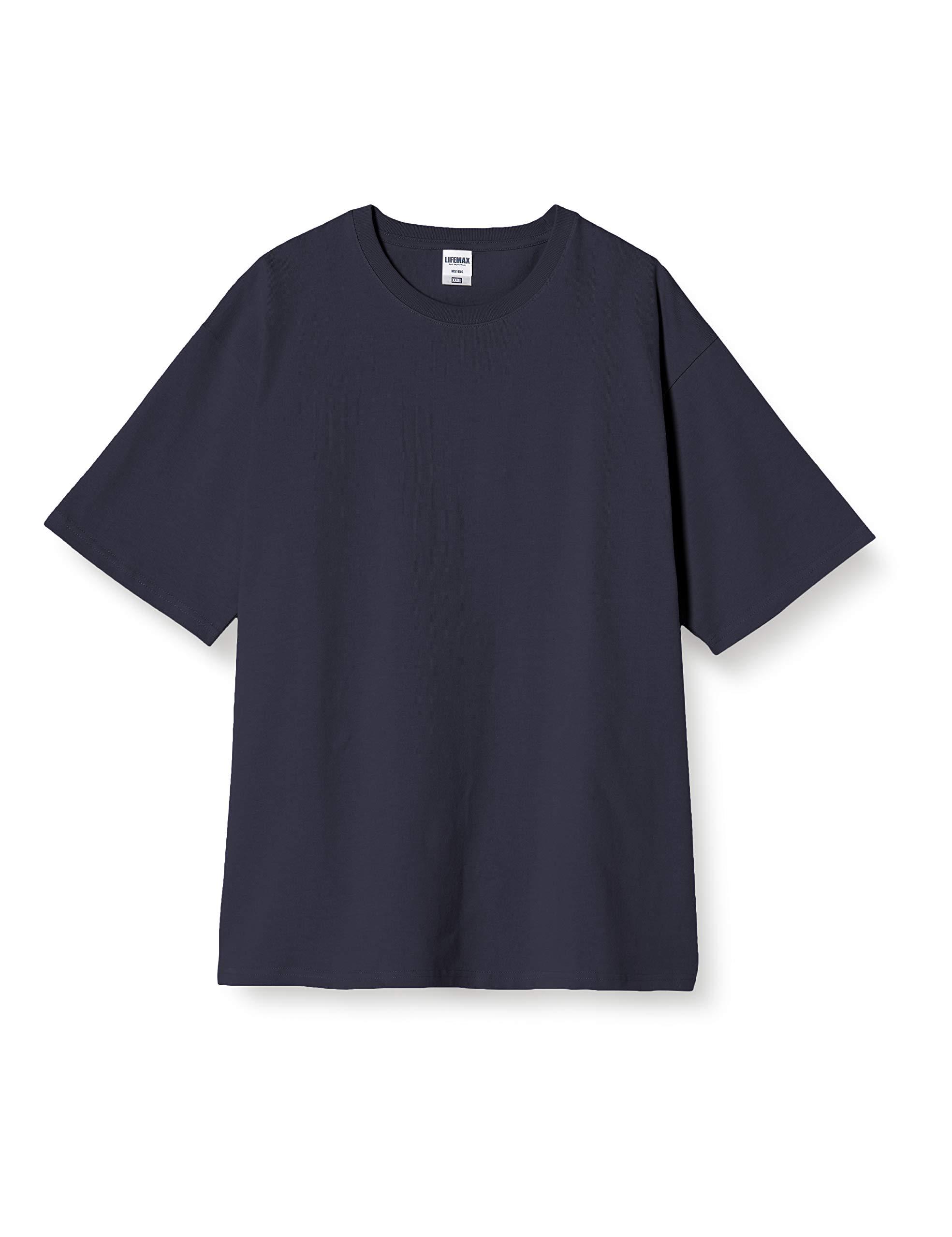 [LifeMax] Extra Heavyweight T-Shirt 10.2oz Super Heavyweight T-Shirt MS1156 Navy M