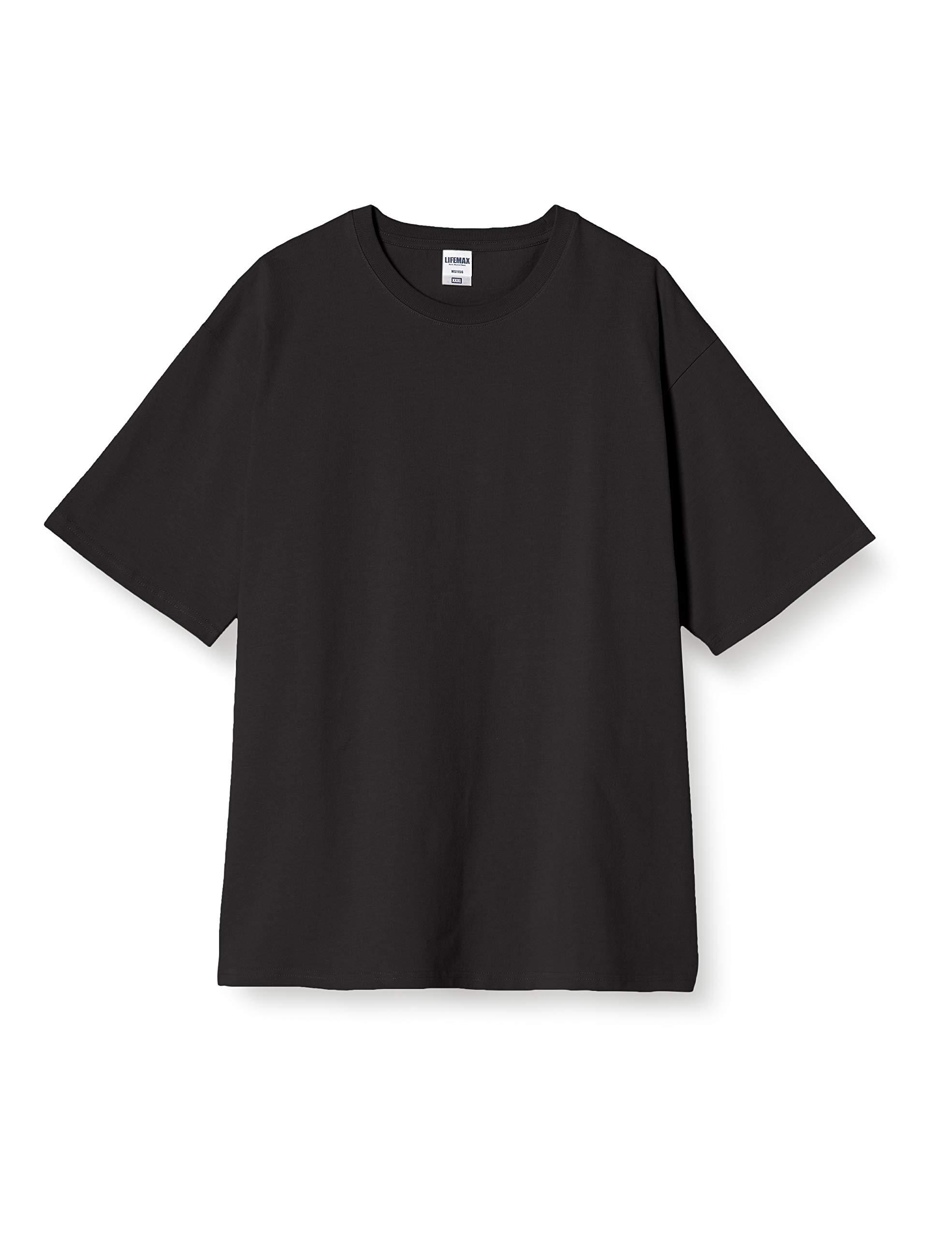 [LifeMax] Extra Heavyweight T-Shirt 10.2oz Super Heavyweight T-Shirt MS1156 Black M