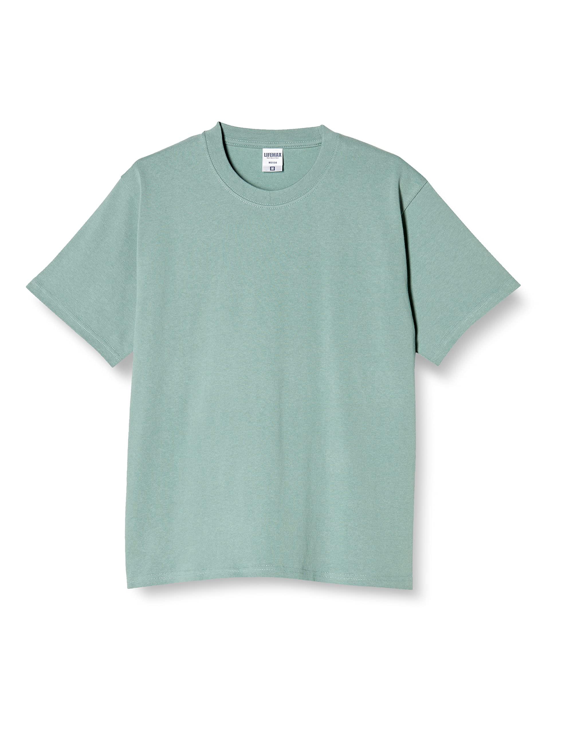 [Life Max] 10.2oz Super Heavyweight T-Shirt MS1156 Green S