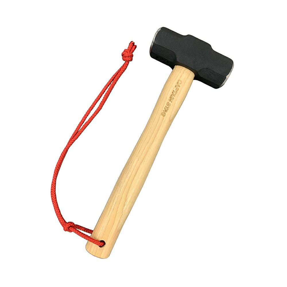 CAPTAIN STAG Peg Hammer Tent Hammer Hammer Forged Sledgehammer 2 Pounds UA-4518