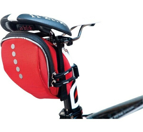 Ostrich Saddle Bag [SP-103] Red 0.7L (80×175×80mm)