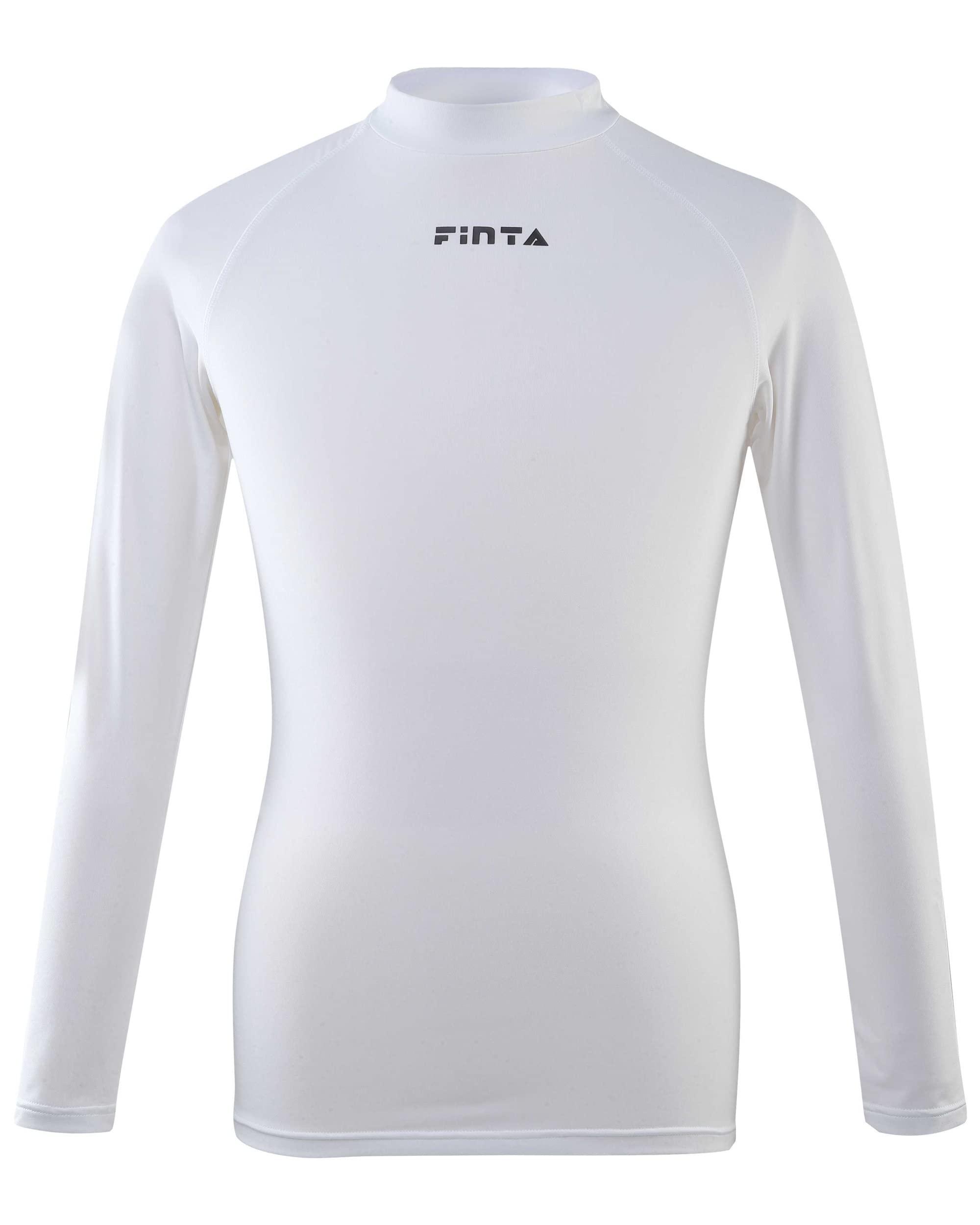 [FINTA] FINTA Soccer Futsal Junior Jr. High Neck Inner Shirt FTW7028 (001) White 130