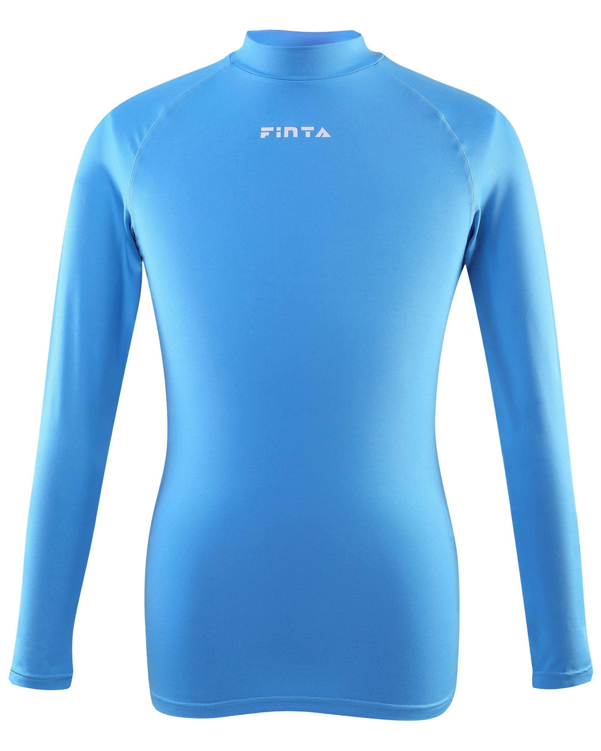 [FINTA] FINTA Soccer Futsal Junior Jr. High Neck Inner Shirt FTW7028 (022) Sax 160