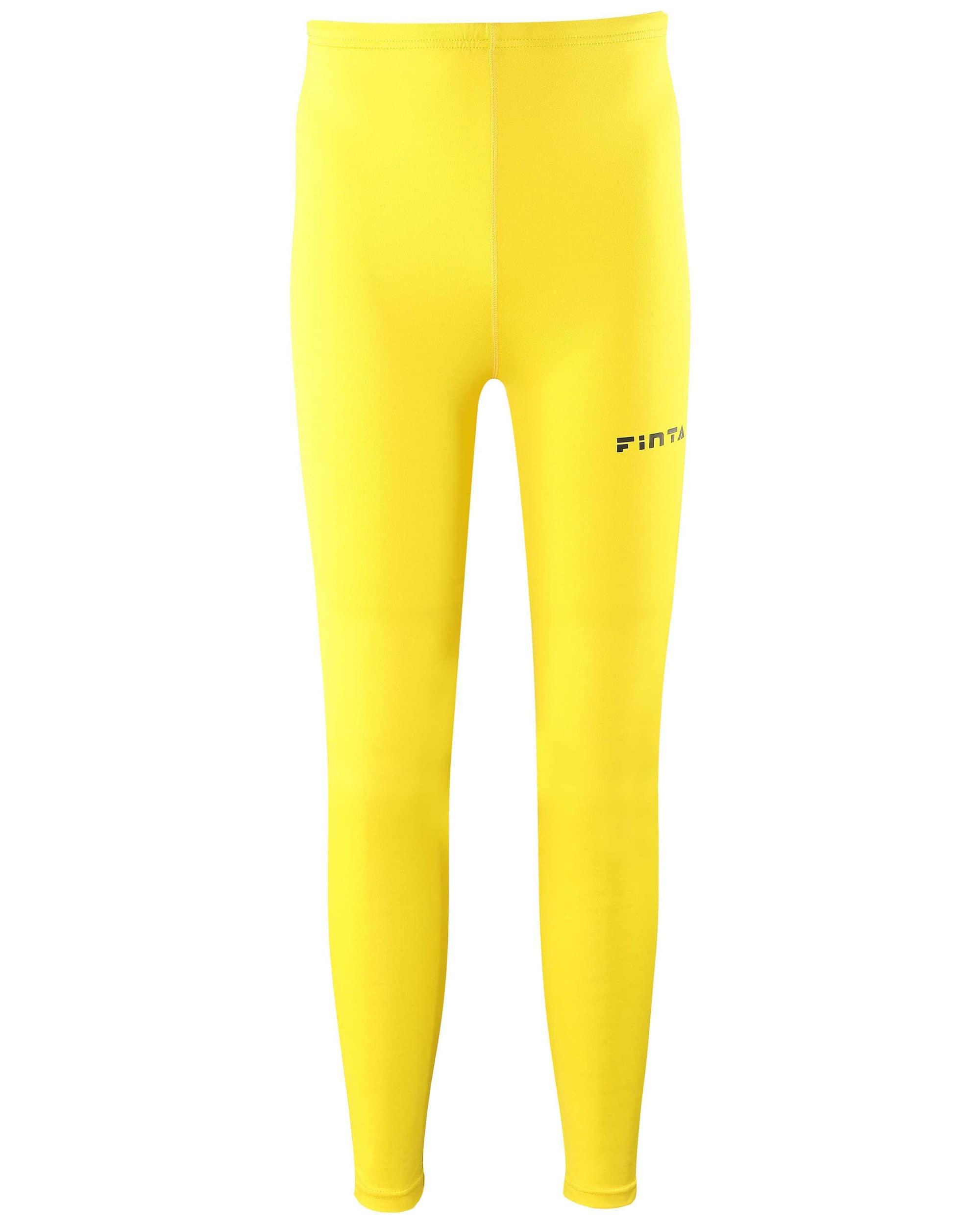 [FINTA] FINTA Soccer Futsal Junior Jr Long Spats FTW7030 (041) Yellow 160