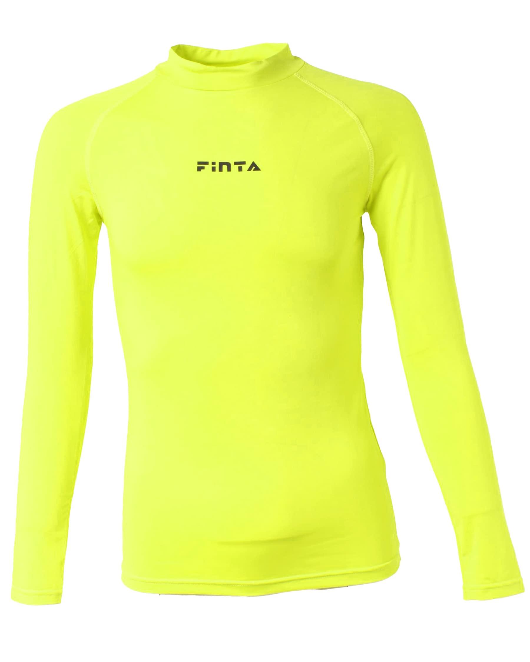 [FINTA] FINTA Soccer Futsal Junior Jr. High Neck Inner Shirt FTW7028 (036) Lime 130