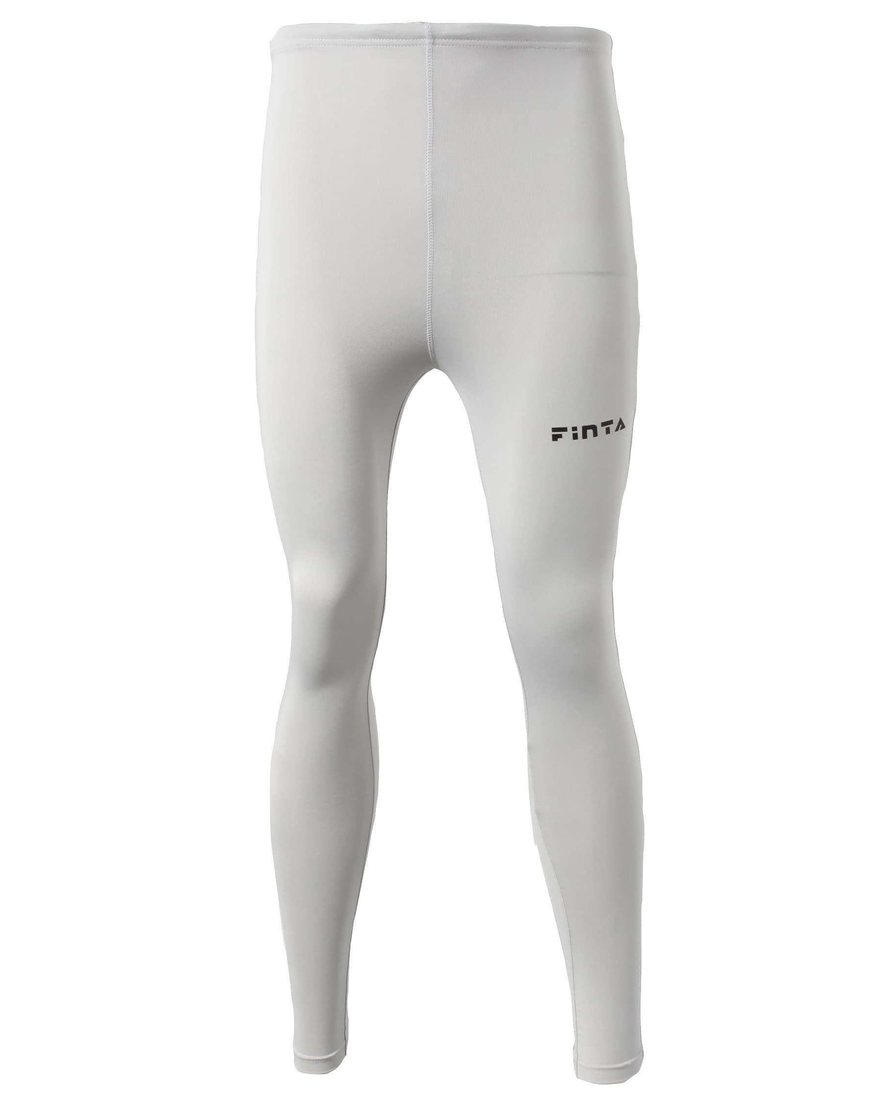 [FINTA] FINTA Soccer Futsal Junior Jr Long Spats FTW7030 (003) Silver 130