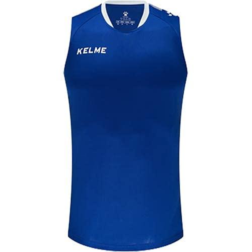 Kelme Practice Shirt Sleeveless Royal Blue 2XL Size 3891061