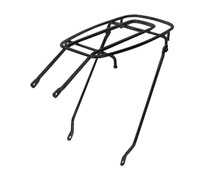 SHOWA INDUSTRIES Class 18 City Bike Rear Carrier Dowel-Mounted High-Rise Type NP-6 22 ED 22-Type Cation Black