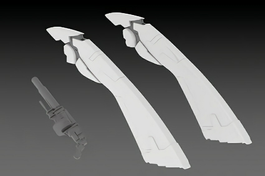 Plum PM Office A POWER DoLLS2 Power Loader X-4+(PD-802) Armored Infantry Weapon Set 1 Angel Wing & M51 Grenade Approx. 200mm (8.0in) in length 1/35 Scale Plastic Model Kit PP118 Molded Color