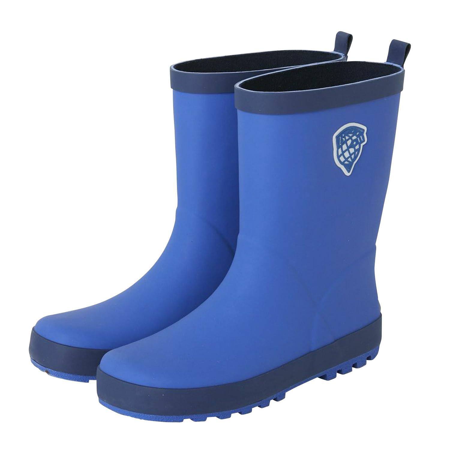 [BEAMS SCHOOL] Rain Boots, Waterproof, with Reflectors, for Boys and Girls, 121490, Blue