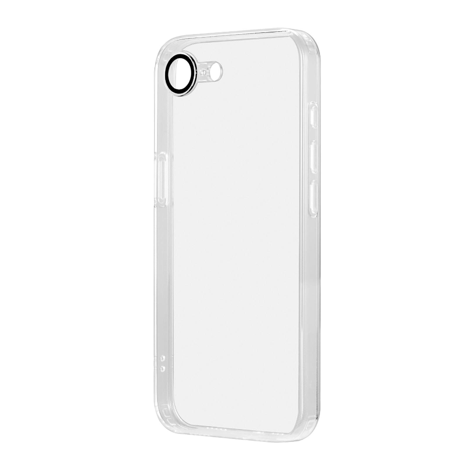 LEPLUS iPhone 16e Camera Lens Protection Glass Hybrid Case “UTILO All Cover Glass” Clear LN-ISS24CAGCL
