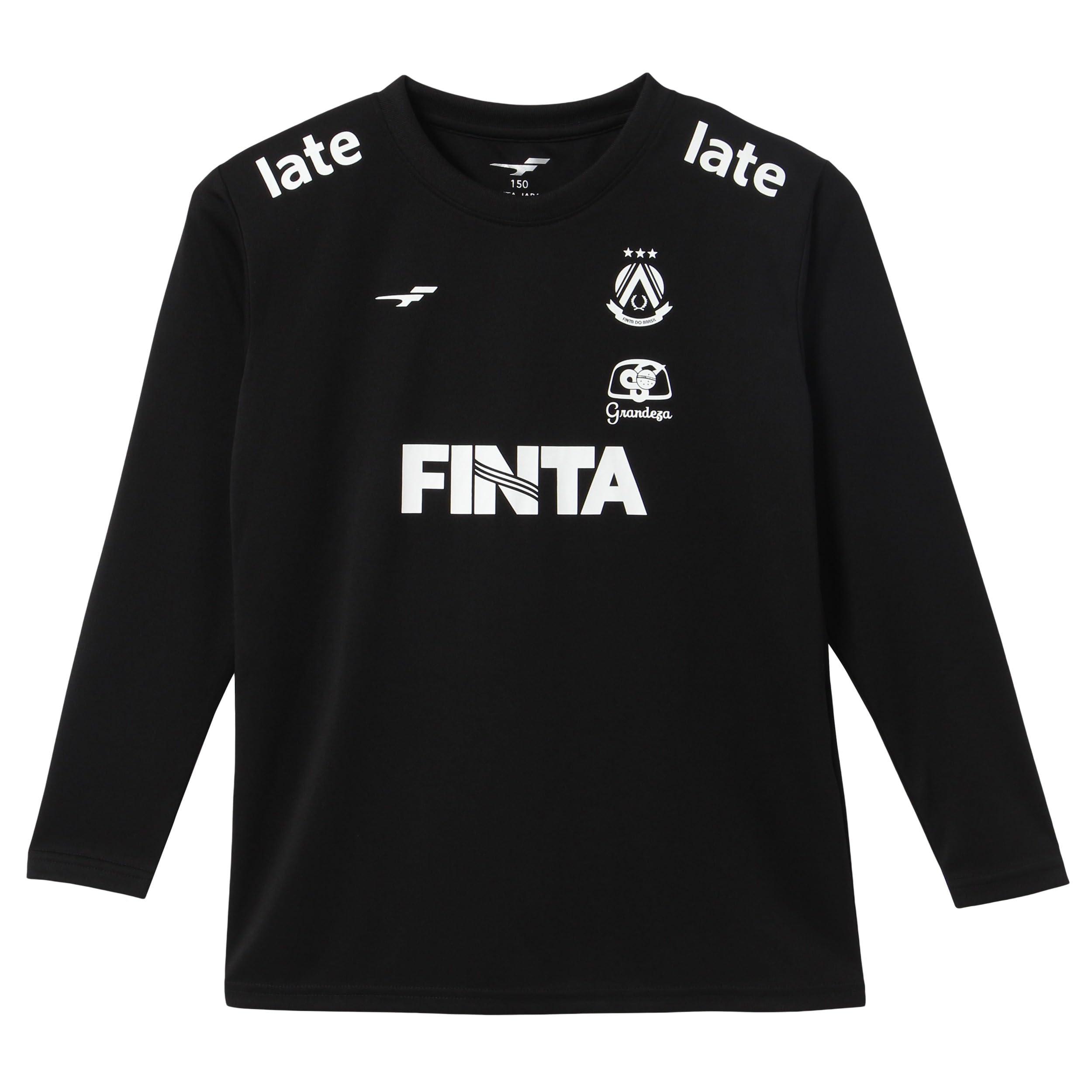 [Finta] Soccer Junior Long Sleeve Practice Shirt FT4358 (0500) Black 130