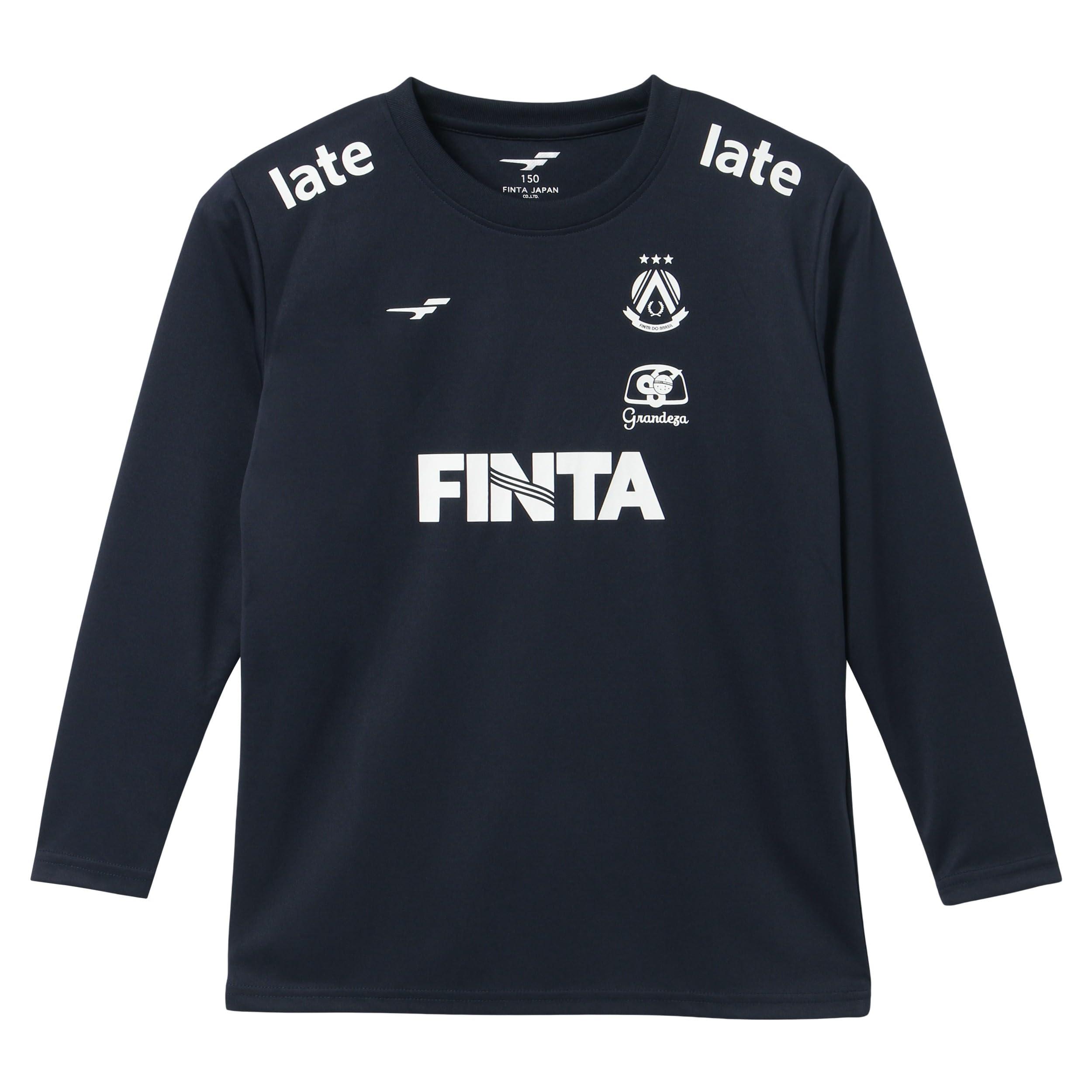 [Finta] Soccer Junior Long Sleeve Practice Shirt FT4358 (1100) Navy 130