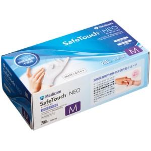 Medicom Japan SafeTouch Neo Nitrile Gloves Powder-Free M White SFTJN1134C 1 Box (200 pieces)