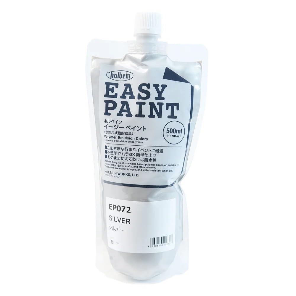 Holbein Easy Paint 500mL Spout Pack C Color Single Color (4 Colors Total)