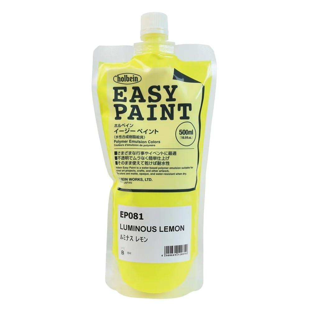 Holbein Easy Paint 500mL Spout Pack C Color Single Color (4 colors total)
