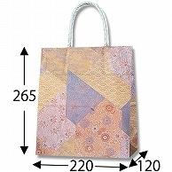 Shimojima Heiko Handle Paper Bag Smooth Bag 22-12 Tsuze 22x12x26.5cm 25 Sheets 003156102