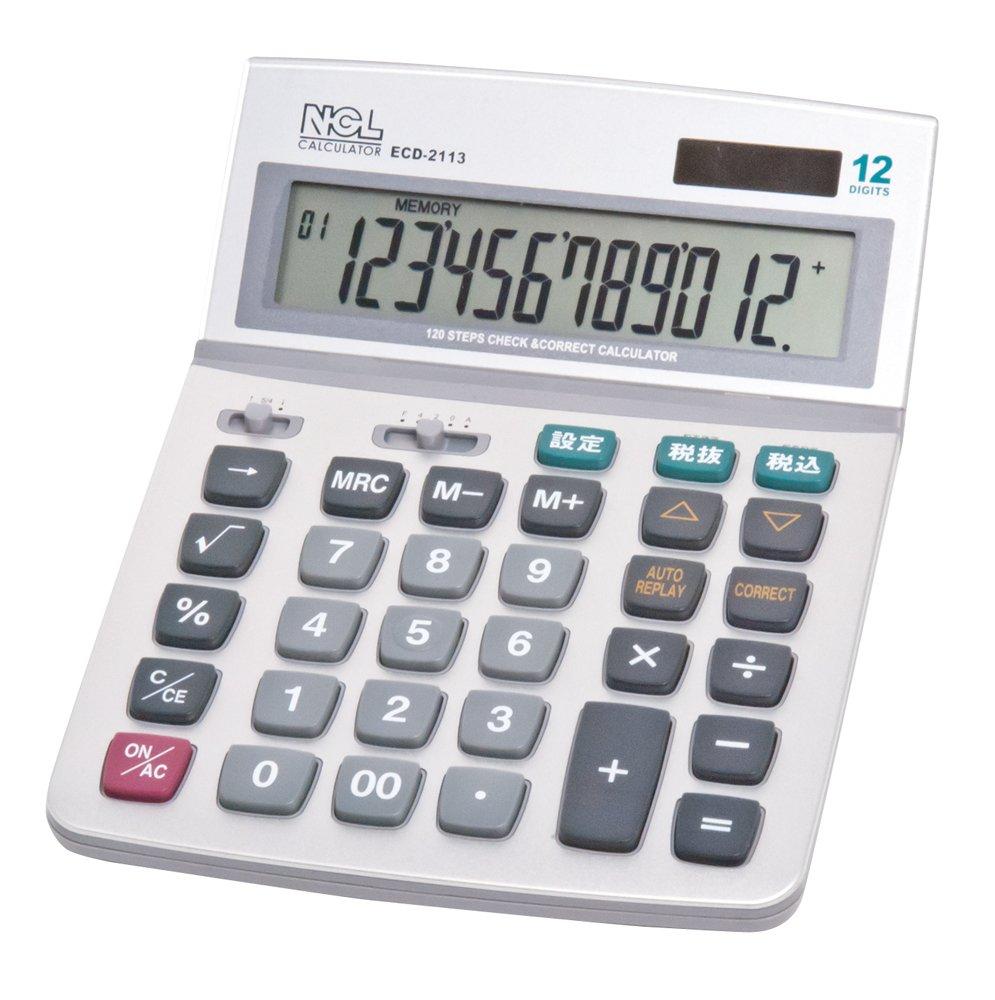 Nakabayashi 12-Digit Calculator L ECD-2113S