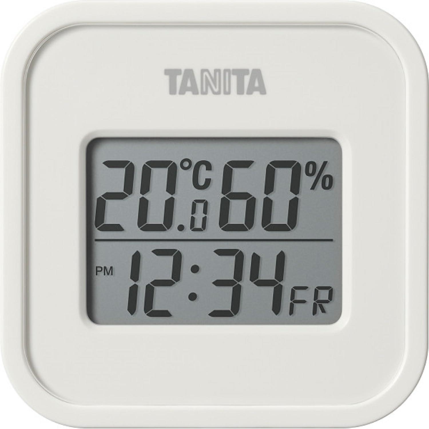 TANITA Digital Temperature and Humidity Meter (Compact) Ivory 22422209