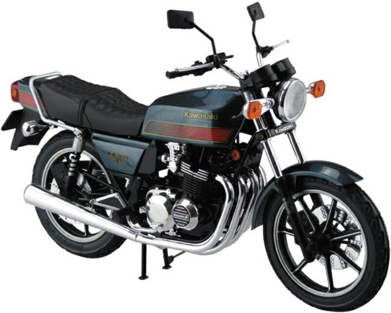 Aoshima Cultural Textbook Co., Ltd. 1/12 The Bike Series No.5 Kawasaki KZ400E Z400FX 1981 Plastic Model Kit