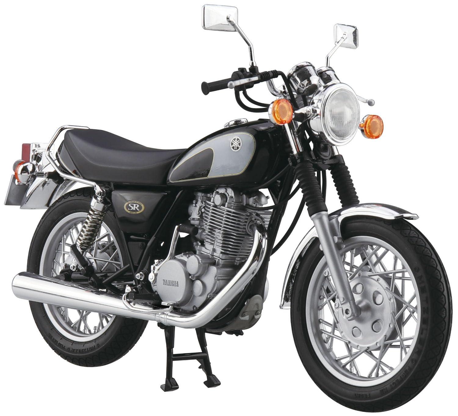 Aoshima Cultural Textbook Co., Ltd. 1/12 The Bike Series No.20 Yamaha 1JR SR400/1JN SR500 '96 Plastic Model Kit