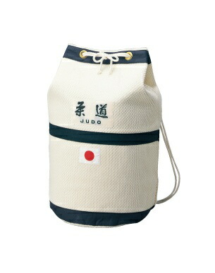 Kyūō Judo Bag Judo Sports Bag with Hinomaru Logo JF4 Ivory Large