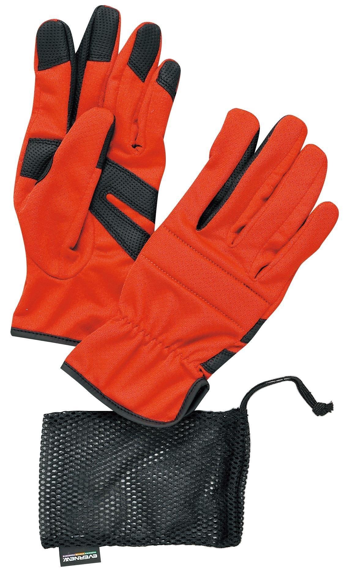 EVERNEW Trekking Glove ST Red EBY041 Red 100 M