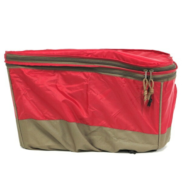 Colors Lovers (Bicycle) COVERS LOVERS Two-Tier Rear Basket Cover (Large Size Compatible) Red