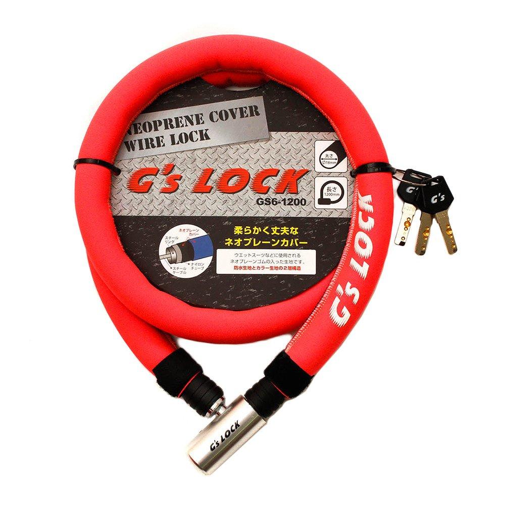 GORIN Wire Lock GS6-1200 18mm × 1200mm Neon Pink