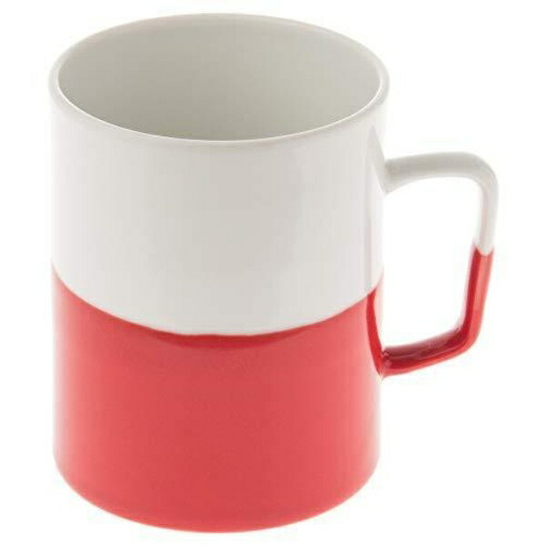 Saikaitoki Hasami Ware “essence” Dip Mug (M) 350ml Red 40485