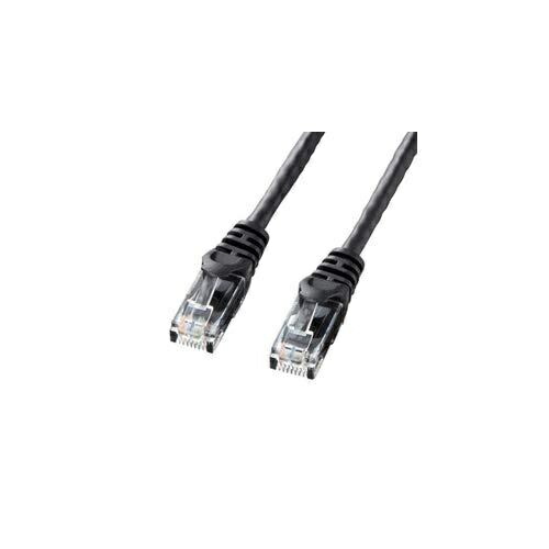Sanwa Supply CAT6 LAN Cable (15m) UTP 1Gbps/250MHz RJ45 Snap-Proof Black LA-Y6-15BK