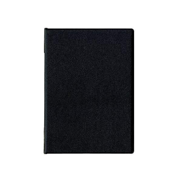 Open Industry Menu File Menu Sheet Menu Book B5 4 Pages Leather-like Black MN-171-BK