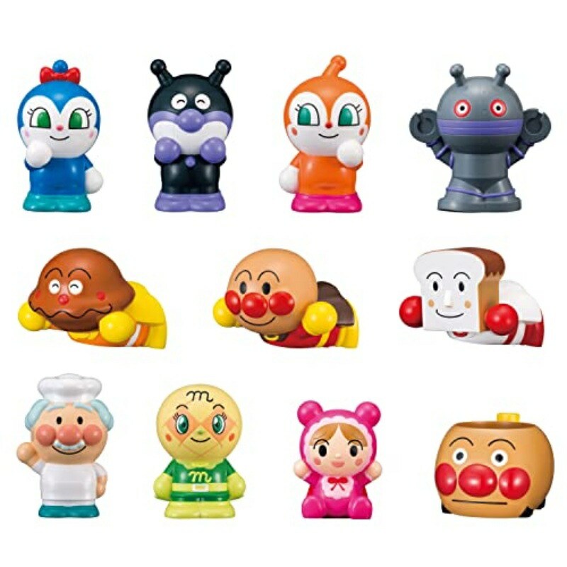 AGATSUMA Anpanman Finger Puppet Series: Lots of Friends Deluxe Set