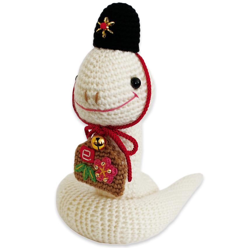 Olimpas Zodiac Kit: Snake Amigurumi Kit - Snake Priest MK-97 Design by Hiromi Fukumura