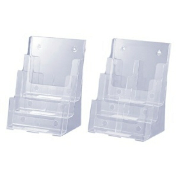 Sekisei Catalog Stand A4 Vertical 3-Tier CSD-2773