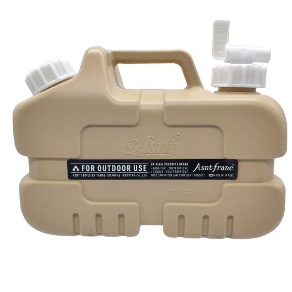 Tange Chemical Industries Water Tank Camping Disaster Preparedness ASNT TANK 5L Sand Beige