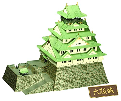 Doyusha 1/350 Famous Castles of Japan Standard Series Osaka Castle Plastic Model Kit S-22 Molded Color