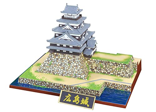 Doyusha 1/350 Famous Castles of Japan Standard Series Hiroshima Castle Plastic Model Kit S-29 Molded Color