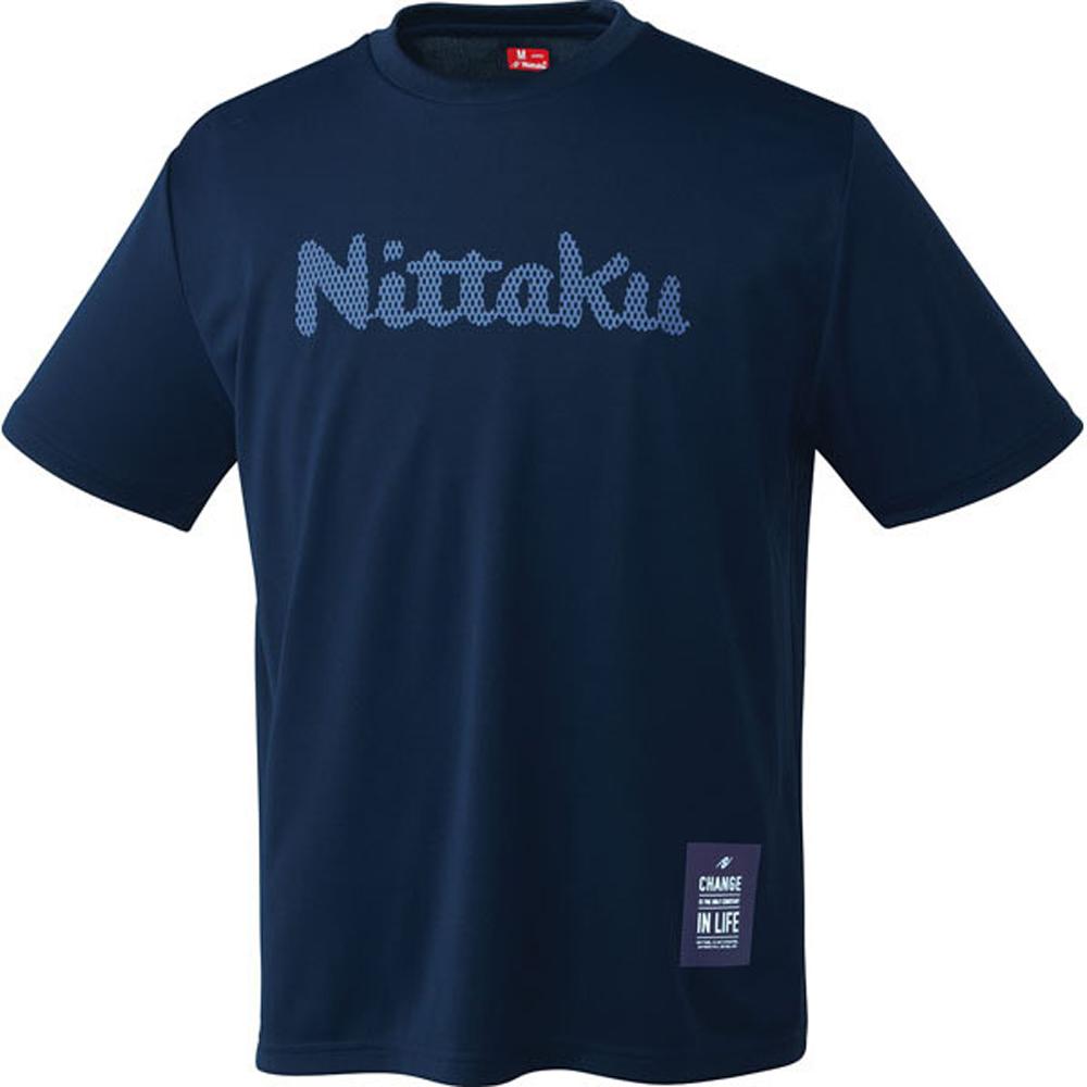 [Nittaku] Nittaku Dot T-Shirt NX2015 Navy O