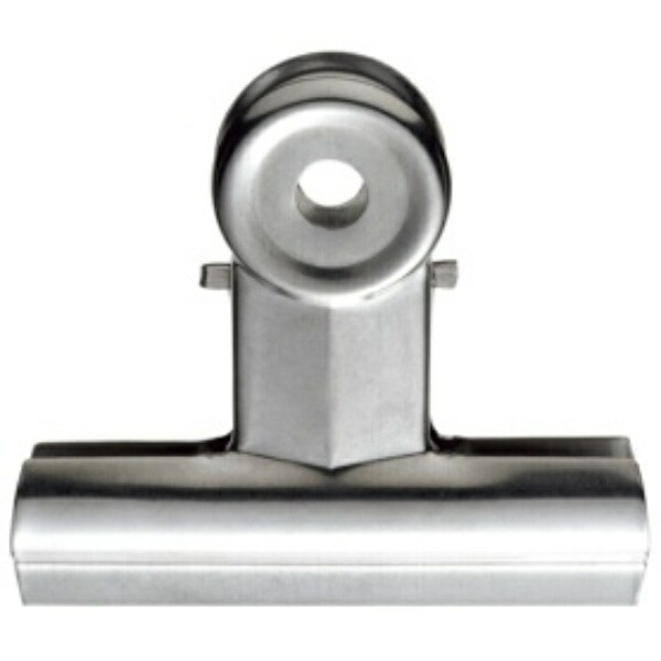 Veloss Stainless Steel Large Eyeball Clip STC-4010 10-Pack Silver
