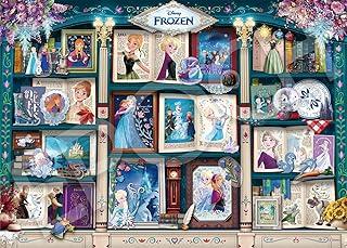 EPOCH 500-Piece Jigsaw Puzzle Disney Puzzle Decoration Collage Bookshelf/Frozen (38×53cm) 74-304s Includes Glue, Spatula, and Decoration Stickers