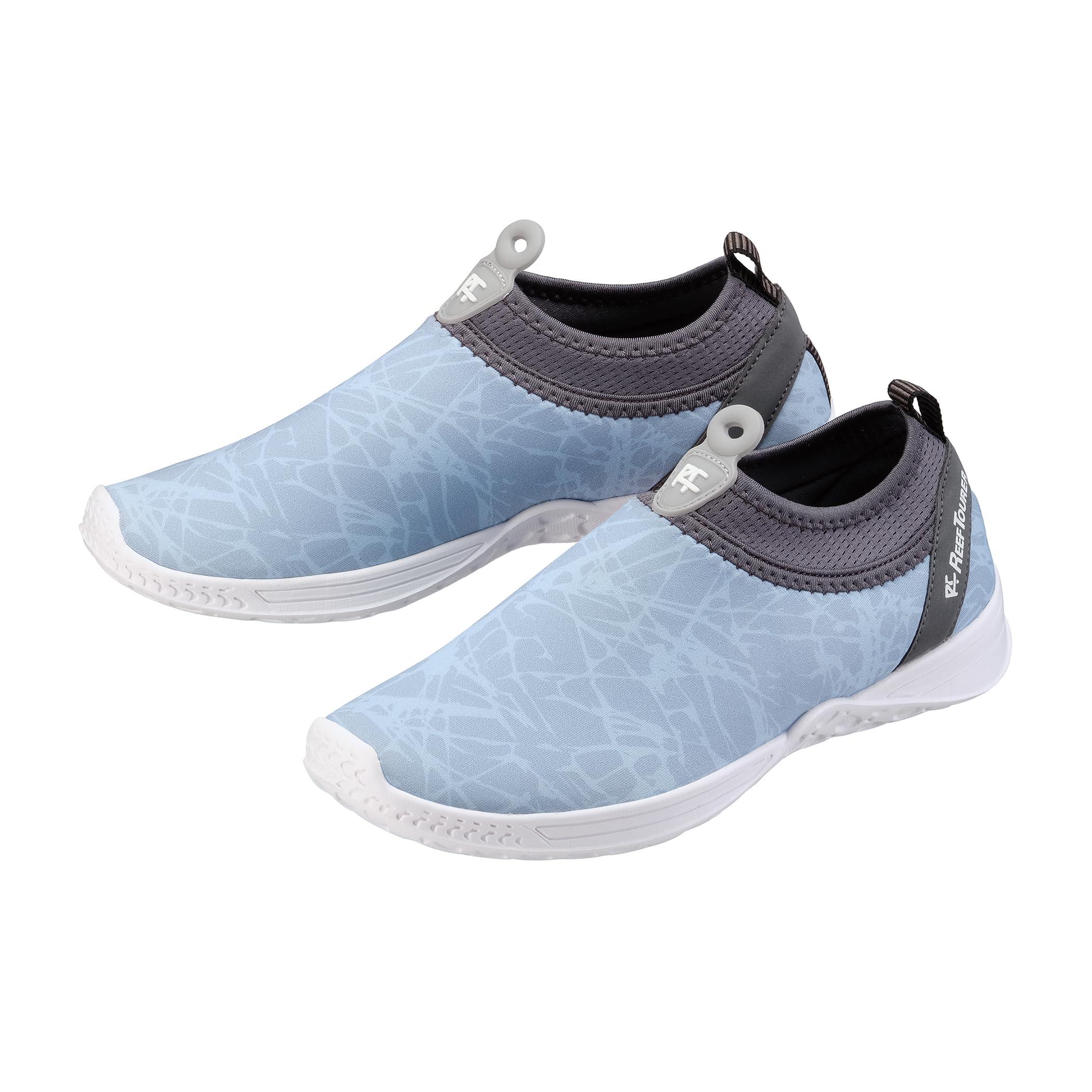 [Reef Tourer] Marine Shoes Aqua Shoes Water Shoes Summer Shoes Amphibious Shoes Unisex Smoke Blue 27cm RA0112