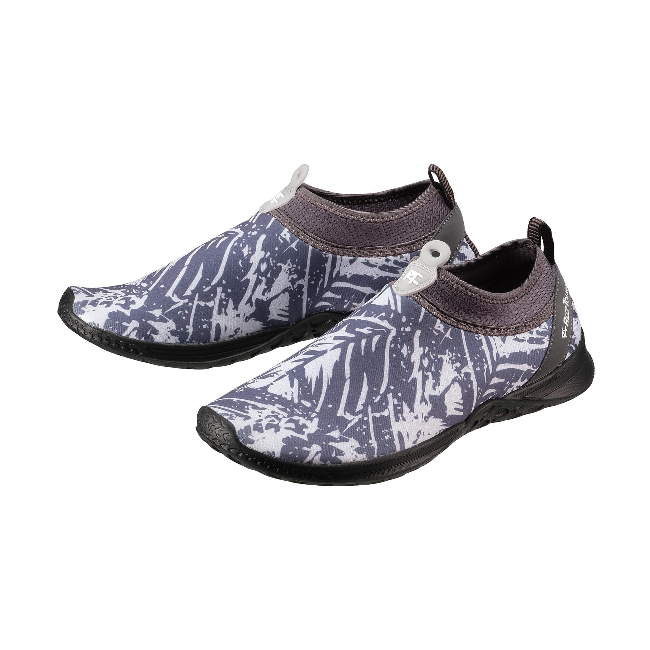 Reef Tourer Marine Shoes Aqua Shoes Water Shoes Summer Shoes Amphibious Unisex Grey Reef 25cm RA0112