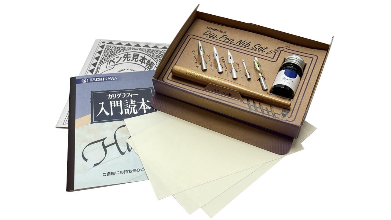 Tachikawa Pin Manufacturing Co., Ltd. Tachikawa Dip Pen Nib Set T-DPS
